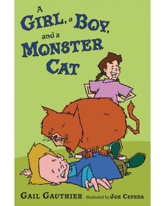 A Girl, a Boy, and a Monster Cat