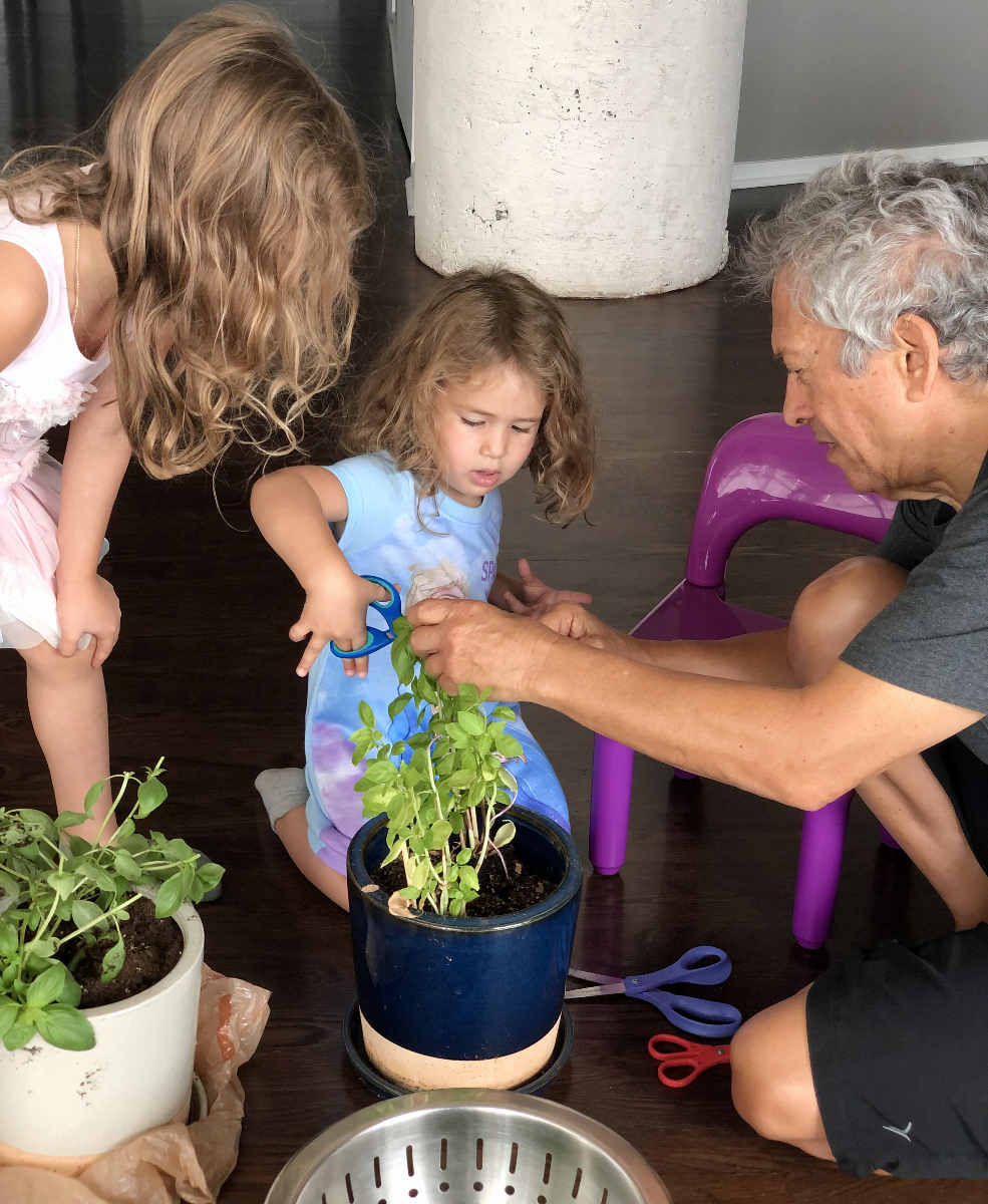 Working in the Garden